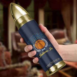 Vintage Indiana Basketball Graphic Bullet Tumbler Retro 1967 Sports Indianapolis IN Fan TS02 Print Your Wear