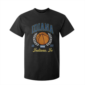 Vintage Indiana Basketball Graphic T Shirt For Kid Retro 1967 Sports Indianapolis IN Fan TS02 Black Print Your Wear