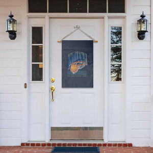Indiana Basketball Throwback Garden Flag Retro Hoop Graphic for IN Fans Since 1967 TS02 Print Your Wear