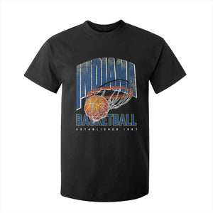 Indiana Basketball Throwback T Shirt For Kid Retro Hoop Graphic for IN Fans Since 1967 TS02 Black Print Your Wear
