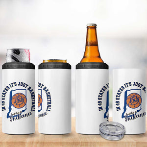 But This Is Indiana Basketball 4 in 1 Can Cooler Tumbler Indy Hoops Pride Sport Lover TS02 Print Your Wear
