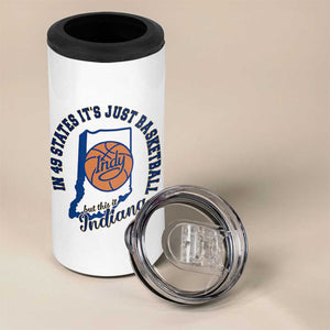But This Is Indiana Basketball 4 in 1 Can Cooler Tumbler Indy Hoops Pride Sport Lover TS02 Print Your Wear