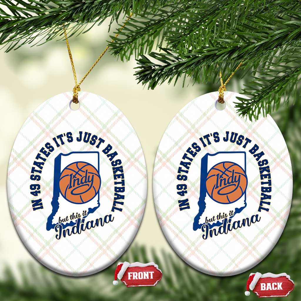 But This Is Indiana Basketball Ceramic Ornament Indy Hoops Pride Sport Lover TS02 Print Your Wear
