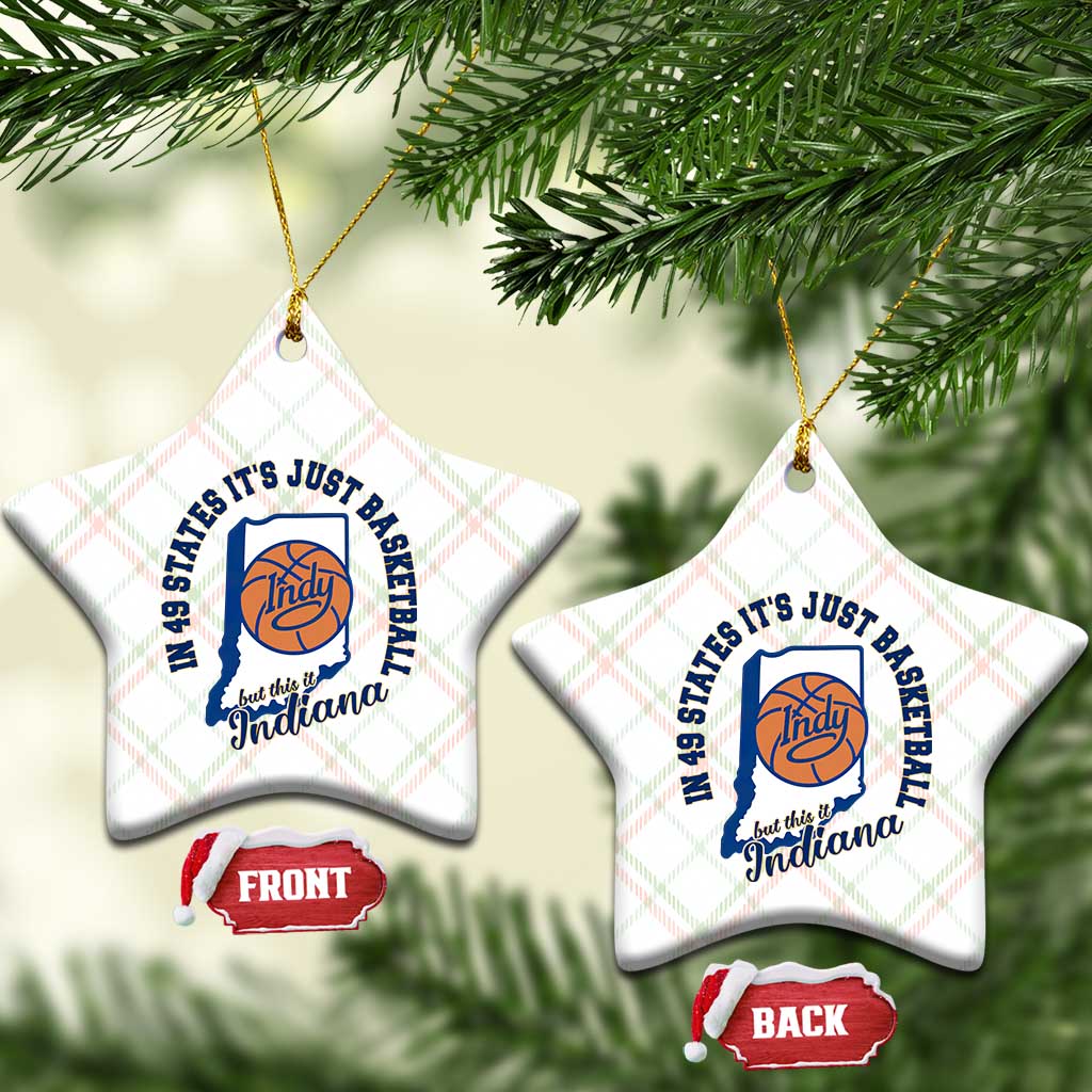 But This Is Indiana Basketball Ceramic Ornament Indy Hoops Pride Sport Lover TS02 Print Your Wear