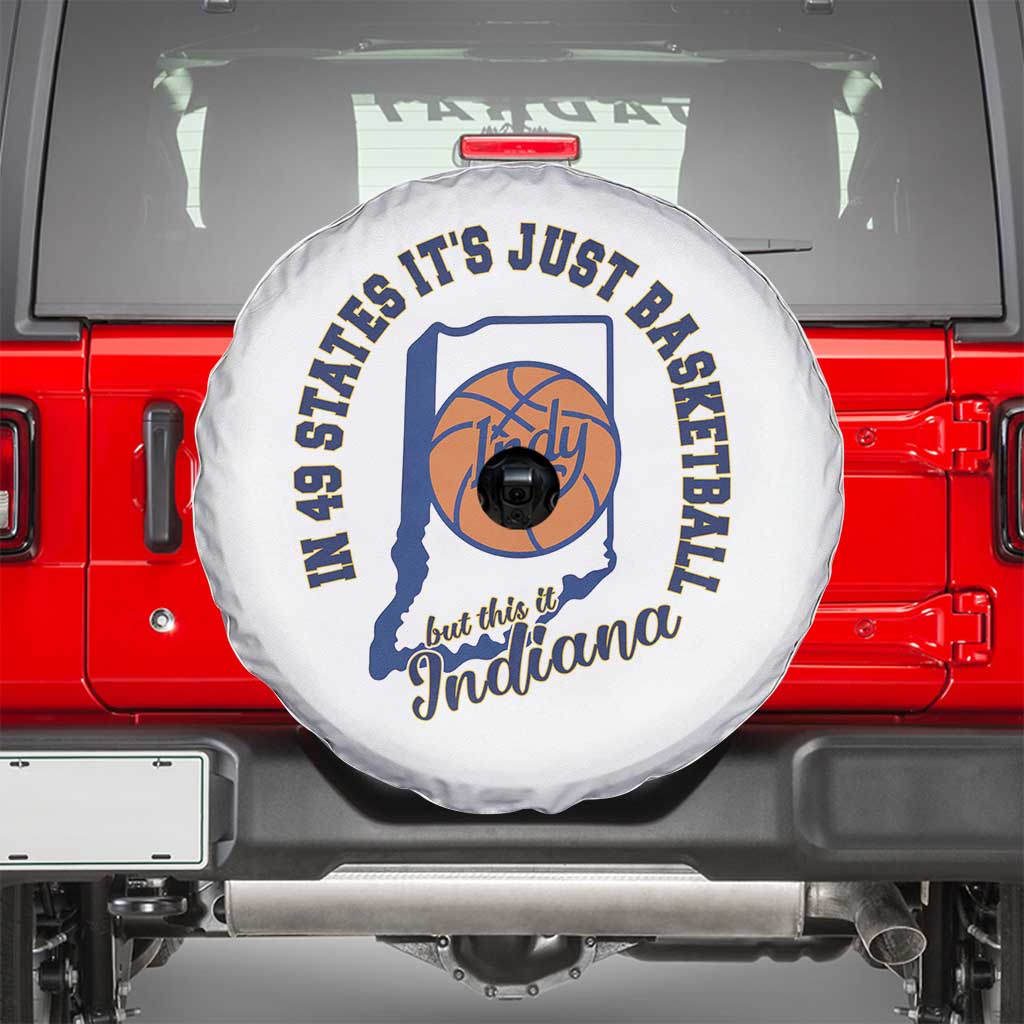But This Is Indiana Basketball Spare Tire Cover Indy Hoops Pride Sport Lover TS02 White Print Your Wear