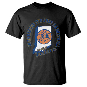 But This Is Indiana Basketball T Shirt - Indy Hoops Pride Sport Lover Fan Tee TS02 Black Print Your Wear