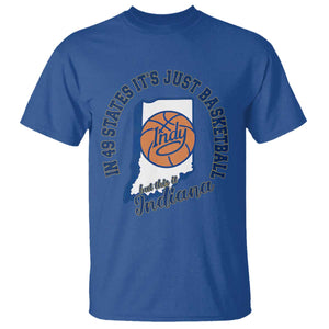 But This Is Indiana Basketball T Shirt - Indy Hoops Pride Sport Lover Fan Tee TS02 Royal Blue Print Your Wear