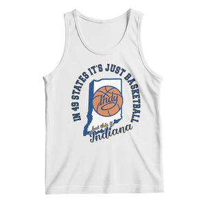 But This Is Indiana Basketball Tank Top Indy Hoops Pride Sport Lover TS02 White Print Your Wear