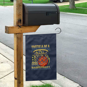 Indiana Basketball Flames Graphic Garden Flag Vintage 1967 Fan Indy Hoops Pride TS02 Print Your Wear
