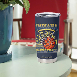 Indiana Basketball Flames Graphic Tumbler Cup Vintage 1967 Fan Indy Hoops Pride TS02 Print Your Wear