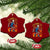 Oklahoma City Basketball Skeleton Ceramic Ornament OKC Hoops Fan Life Sport Lover TS02 Print Your Wear