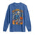 Oklahoma City Basketball Skeleton Long Sleeve Shirt OKC Hoops Fan Life Sport Lover TS02 Royal Blue Print Your Wear