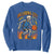 Oklahoma City Basketball Skeleton Sweatshirt OKC Hoops Fan Life Sport Lover - Print Your Wear