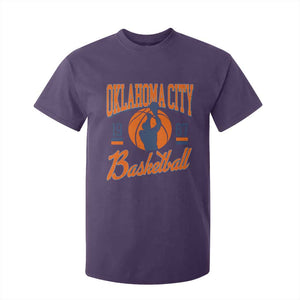Retro Oklahoma City Basketball T Shirt For Kid Vintage OKC Since 1967 Hoops Lover Sports Fan TS02 Purple Print Your Wear