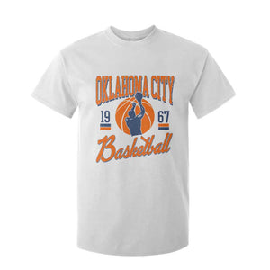 Retro Oklahoma City Basketball T Shirt For Kid Vintage OKC Since 1967 Hoops Lover Sports Fan TS02 White Print Your Wear