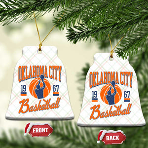 Retro Oklahoma City Basketball Ceramic Ornament Vintage OKC Since 1967 Hoops Lover Sports Fan TS02 Print Your Wear