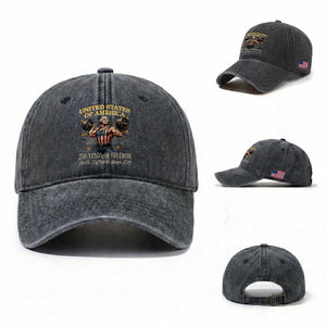 USA 250 Years of Freedom Muscular George Washington Weightlifter Washed Cotton Baseball Cap Built Different Since 1776 Funny Patriotic 1st President Bodybuilder