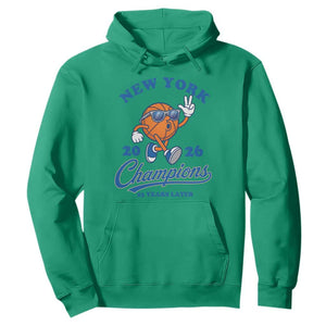 Funny New York 2026 Hoops Fan Graphic Hoodie Vintage 26 Champions Pride 53 Years Later