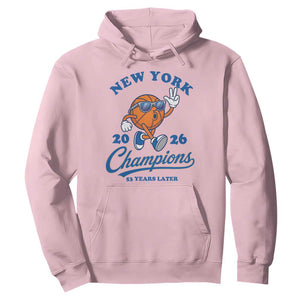 Funny New York 2026 Hoops Fan Graphic Hoodie Vintage 26 Champions Pride 53 Years Later