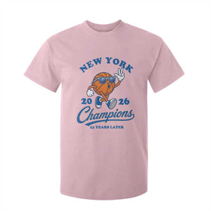 Funny New York 2026 Hoops Fan Graphic T Shirt For Kid Vintage 26 Champions Pride 53 Years Later