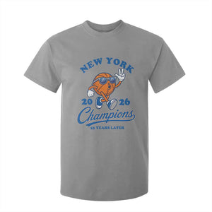 Funny New York 2026 Hoops Fan Graphic T Shirt For Kid Vintage 26 Champions Pride 53 Years Later