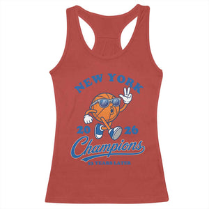 Funny New York 2026 Hoops Fan Graphic Racerback Tank Top Vintage 26 Champions Pride 53 Years Later
