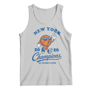 Funny New York 2026 Hoops Fan Graphic Tank Top Vintage 26 Champions Pride 53 Years Later