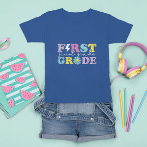 Groovy 1st Grade Vibes T Shirt For Kid First Day Back to School TS02 Printyourwear