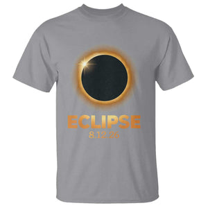 2026 Total Solar Eclipse T Shirt August 12 Totality Astronomy Souvenir TS02 Sport Gray Print Your Wear