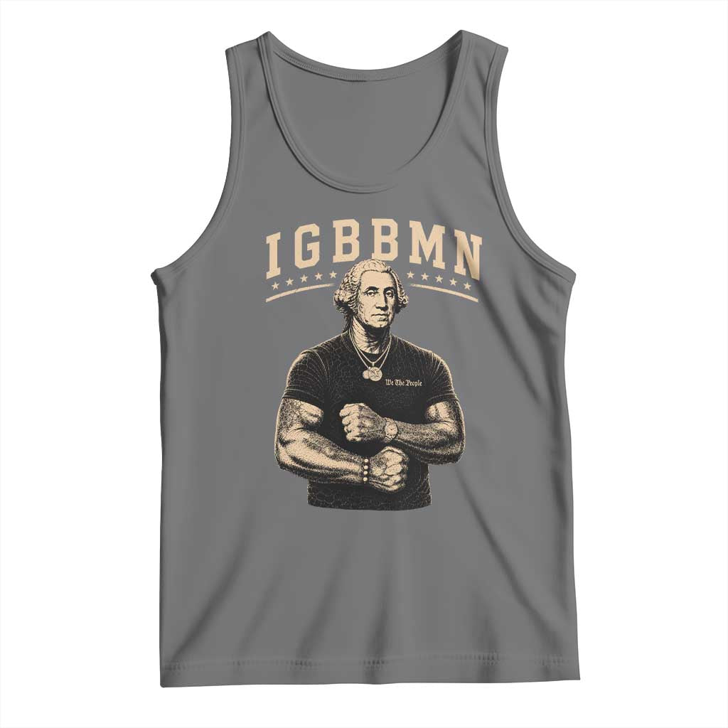 IGBBMN Buff George Washington Parody Tank Top It’s Gonna Be Bad Funny Ironic Patriotic Founding Father