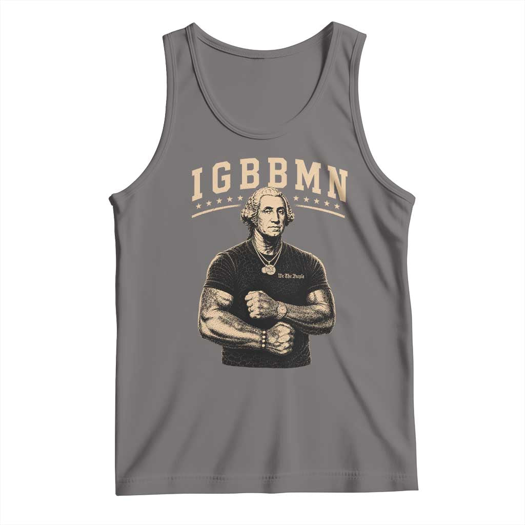 IGBBMN Buff George Washington Parody Tank Top It’s Gonna Be Bad Funny Ironic Patriotic Founding Father
