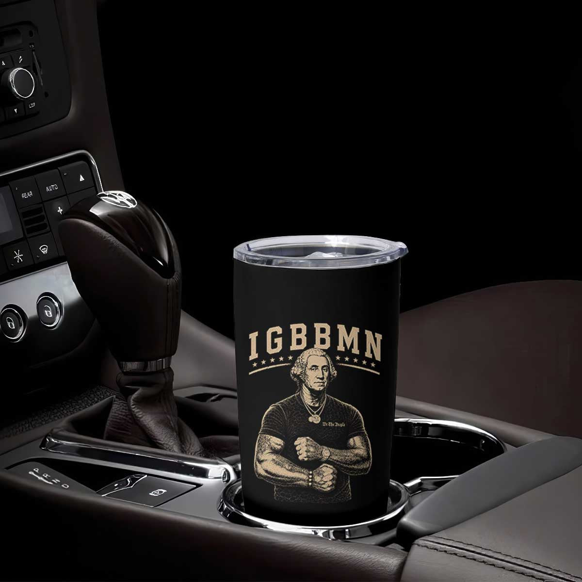 IGBBMN Buff George Washington Parody Tumbler Cup It’s Gonna Be Bad Funny Ironic Patriotic Founding Father