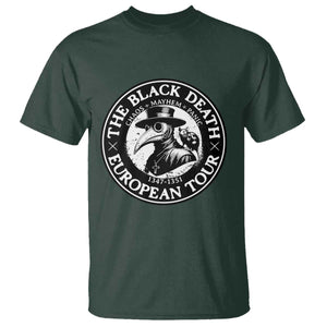 The Black Death European Tour 1347 T Shirt Funny Plague Doctor History Humor