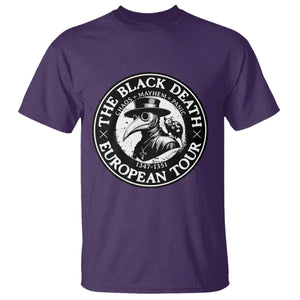 The Black Death European Tour 1347 T Shirt Funny Plague Doctor History Humor