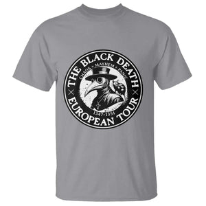 The Black Death European Tour 1347 T Shirt Funny Plague Doctor History Humor