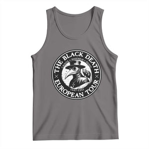 The Black Death European Tour 1347 Tank Top Funny Plague Doctor History Humor