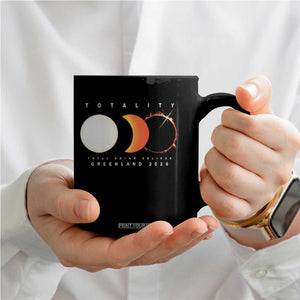 Greenland Total Solar Eclipse 2026 Totality Coffee Mug Travel Souvenir Astronomy Geek Gift TS02 Print Your Wear