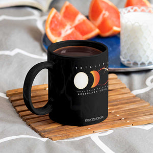 Greenland Total Solar Eclipse 2026 Totality Coffee Mug Travel Souvenir Astronomy Geek Gift TS02 Print Your Wear