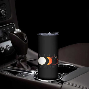 Greenland Total Solar Eclipse 2026 Totality Skinny Tumbler Travel Souvenir Astronomy Geek Gift TS02 Print Your Wear