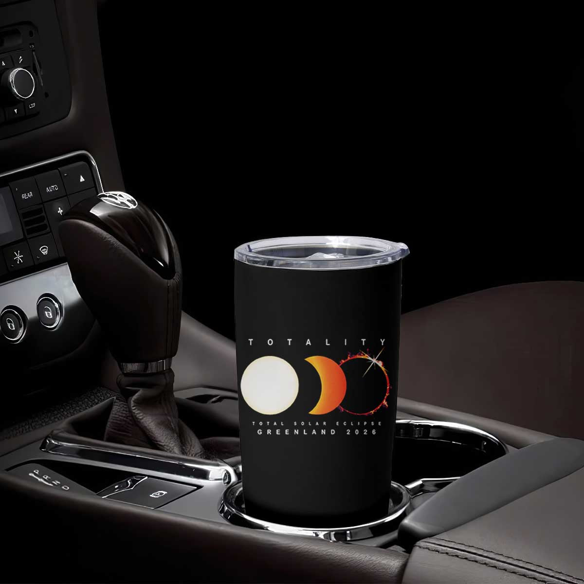 Greenland Total Solar Eclipse 2026 Totality Tumbler Cup Travel Souvenir Astronomy Geek Gift TS02 Print Your Wear