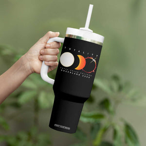 Greenland Total Solar Eclipse 2026 Totality Tumbler With Handle Travel Souvenir Astronomy Geek Gift TS02 Print Your Wear