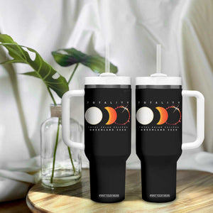 Greenland Total Solar Eclipse 2026 Totality Tumbler With Handle Travel Souvenir Astronomy Geek Gift TS02 Print Your Wear
