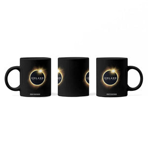 Iceland Total Solar Eclipse 2026 Coffee Mug Path of Totality Astronomy Gift TS02 Print Your Wear