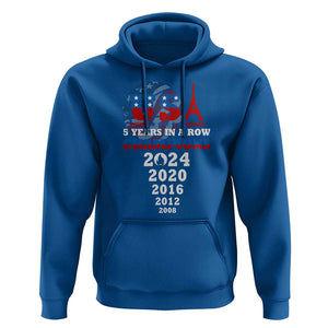 USA American Flag Basketball Hoodie 5 Years In A Row Champions 2024 TS02 Royal Blue Print Your Wear