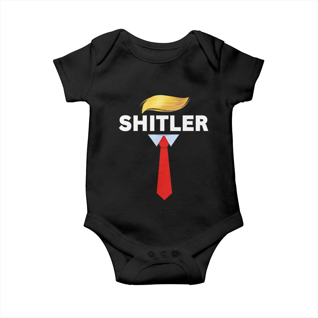 Funny Political Satire Baby Onesie Sarcastic Political Parody TS02 Black Print Your Wear