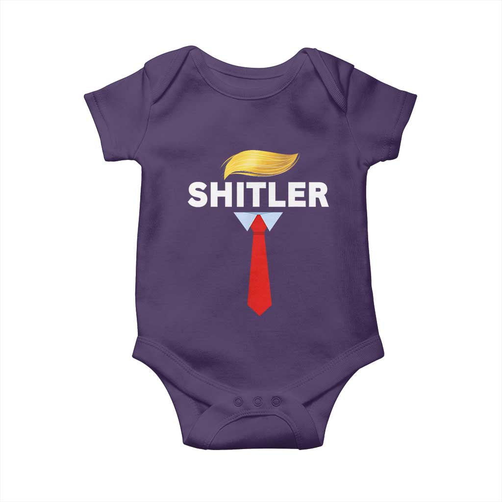 Funny Political Satire Baby Onesie Sarcastic Political Parody TS02 Purple Print Your Wear