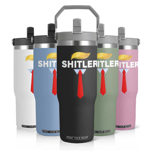 Funny Political Satire Flip Straw Tumbler Sarcastic Political Parody TS02 Print Your Wear