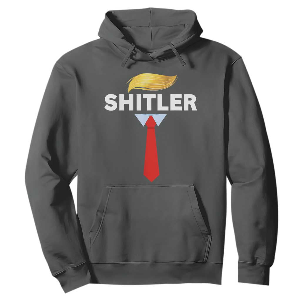 Funny Political Satire Hoodie Sarcastic Political Parody TS02 Dark Heather Print Your Wear