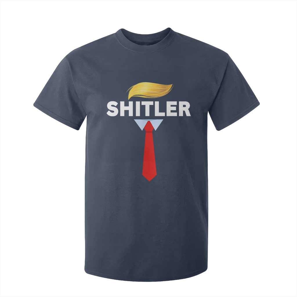 Funny Political Satire T Shirt For Kid Sarcastic Political Parody TS02 Navy Print Your Wear