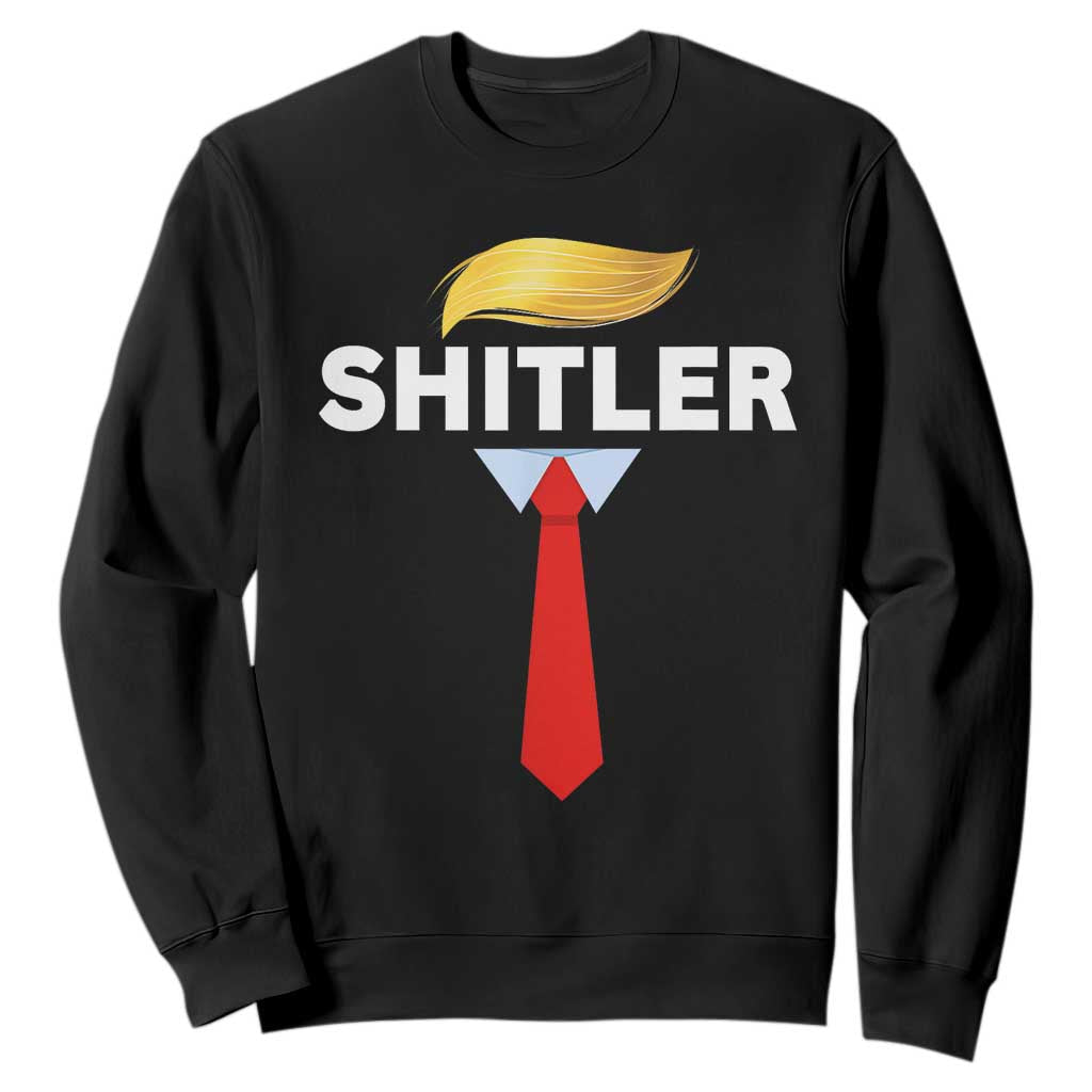 Funny Political Satire Sweatshirt Sarcastic Political Parody TS02 Black Print Your Wear